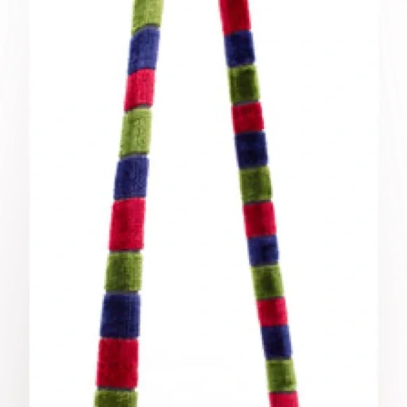 ROBERTA DI CAMERINO Velvet Stripe Bag Shoulder Bags